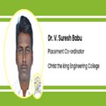 Interview Dr V Suresh Babu Placement Co ordinator at Christ the king Engineering College Coimbatore